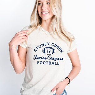 T-shirt En Tri-matière Stoney Creek Junior Cougars Custom Football