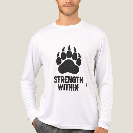 T-shirt En Tri-matière Strength Within – Pet Lover Embroidery Digitizing (Recto)