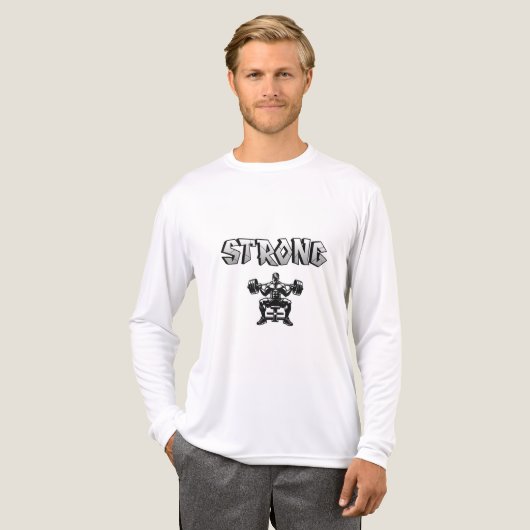T-shirt En Tri-matière STRONG Lifter (Recto complet)