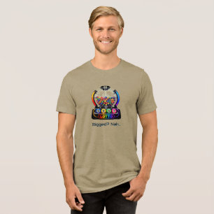 T-shirt En Tri-matière Style de rue politique - Couleurs à la mode