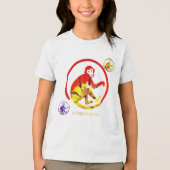 T-shirt En Tri-matière Style de singe (Recto)