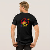 T-shirt En Tri-matière Style de singe (Verso intégral)