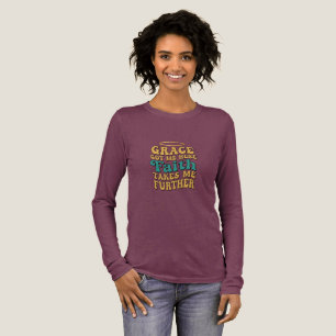T-shirt En Tri-matière Style rétro Grace and Faith design
