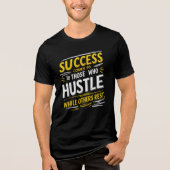 T-shirt En Tri-matière Succès Motivation Hustle T-shirt Inspirer & Hustle (Recto)