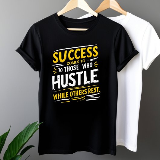 T-shirt En Tri-matière Succès Motivation Hustle T-shirt Inspirer & Hustle