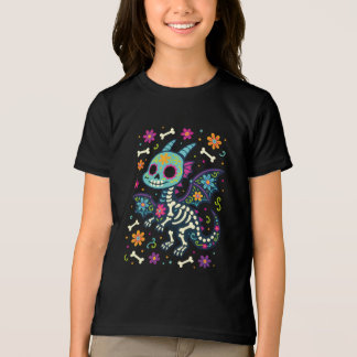 T-shirt En Tri-matière Sugar Skull Dragon - Guardian of the Afterlife