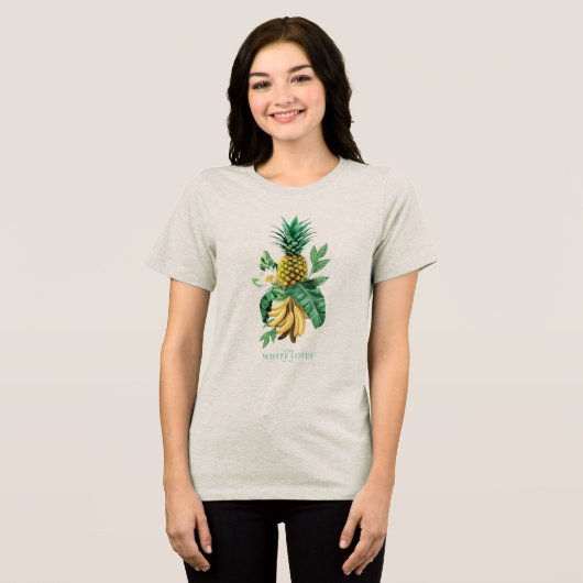 T-shirt En Tri-matière Suite ananas au White Lotus (Recto plein)
