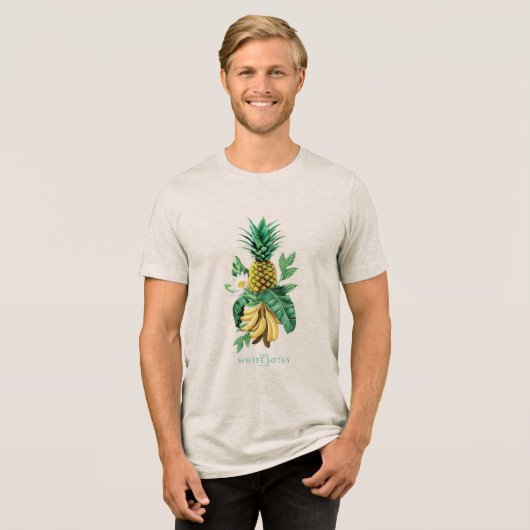 T-shirt En Tri-matière Suite ananas au White Lotus (Recto plein)