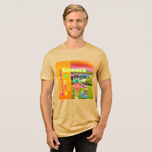 T-shirt En Tri-matière Suite d'été (Recto plein)