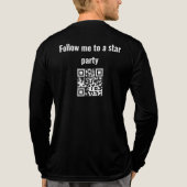 T-shirt En Tri-matière Suivez-moi à une fête étoilée (Verso)