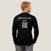 T-shirt En Tri-matière Suivez-moi à une fête étoilée (Verso complet)