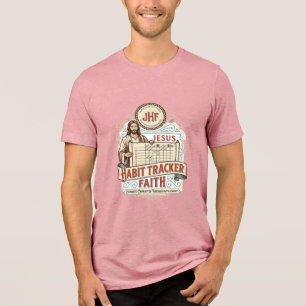 T-shirt En Tri-matière Suivi de Jésus Suivi de l'habitude de la foi Jésus