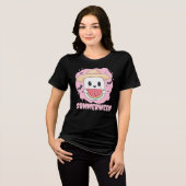 T-shirt En Tri-matière Summerween Mignon Fantôme Pastèque Été (Recto plein)