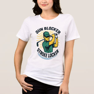 T-shirt En Tri-matière Sun Blocker, Stroke Locker Cool Golf Casquette