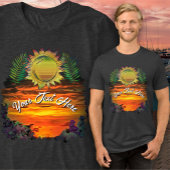 T-shirt En Tri-matière Sunset Plaza Marina 2584