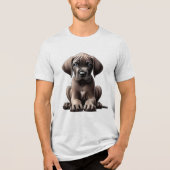 T-shirt En Tri-matière Super Chiot Danse (Recto)