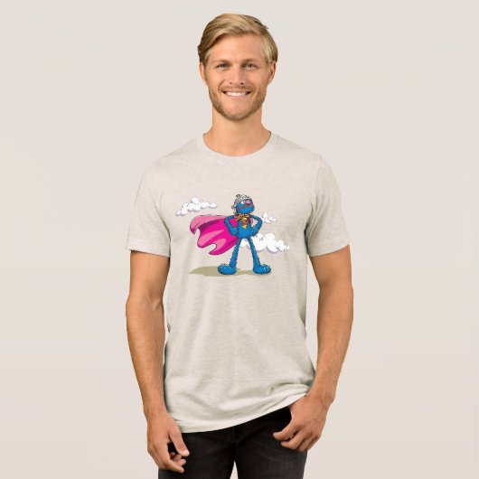 T-shirt En Tri-matière Super Grover (Recto plein)