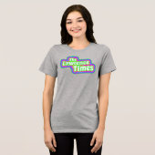 T-shirt En Tri-matière Super Lawrence Times femme grey (Recto plein)