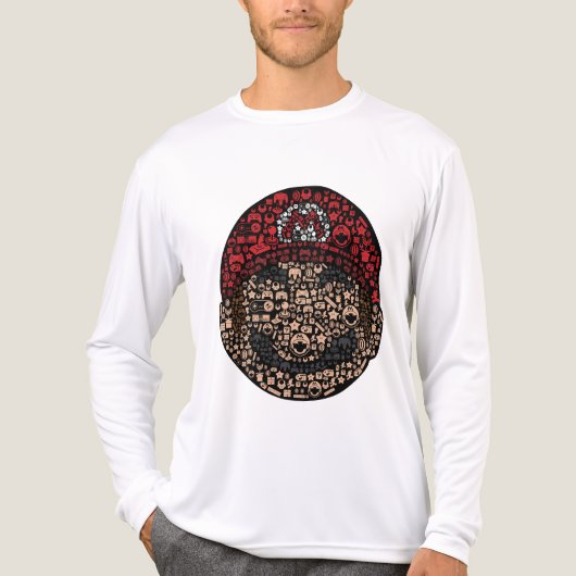 T-shirt En Tri-matière     super Mario design  (Recto)