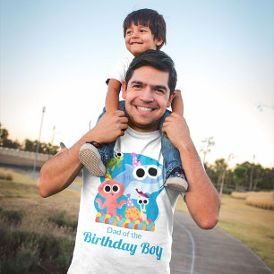 T-shirt En Tri-matière Super simple Finny Shark Confetti Anniversaire