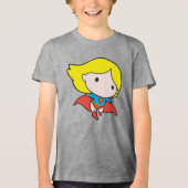 T-shirt En Tri-matière Superfille Chibi à deux côtés (Recto)