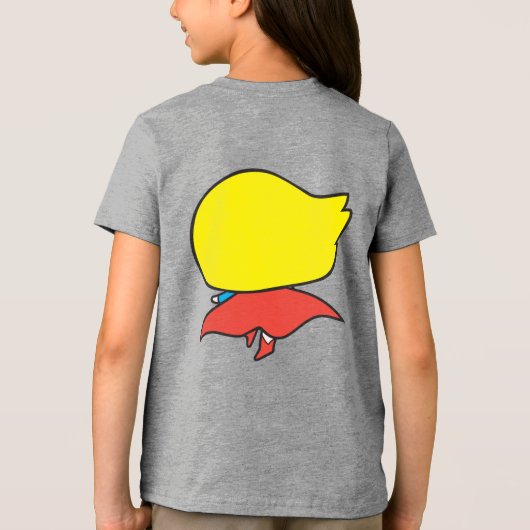T-shirt En Tri-matière Superfille Chibi à deux côtés (Verso)