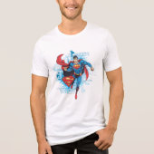 T-shirt En Tri-matière Superman avec logo (Recto)