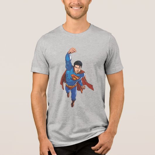 T-shirt En Tri-matière Superman Flying Forward (Recto)