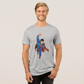 T-shirt En Tri-matière Superman Flying Forward (Recto plein)