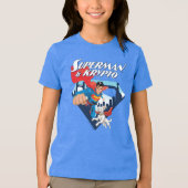 T-shirt En Tri-matière Superman & Krypto Soar (Recto)