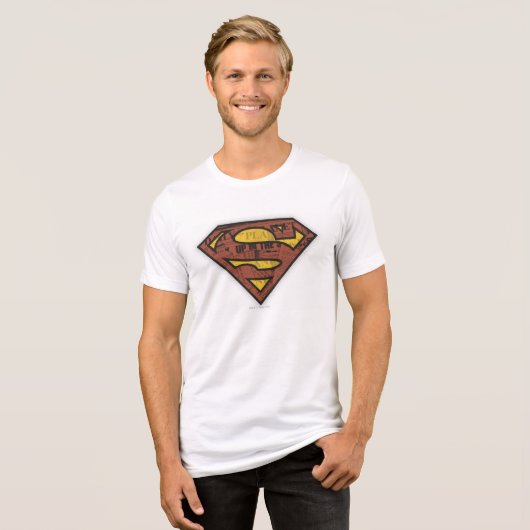 T-shirt En Tri-matière Superman S-Shield | Logo des journaux (Recto plein)