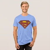 T-shirt En Tri-matière Superman S-Shield | Logo des points dégradés (Recto plein)