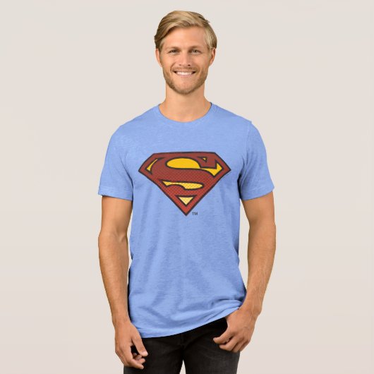 T-shirt En Tri-matière Superman S-Shield | Logo des points dégradés (Recto plein)
