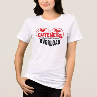 T-shirt En Tri-matière Surcharge des noeuds