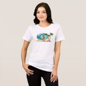 T-shirt En Tri-matière surf (Recto plein)