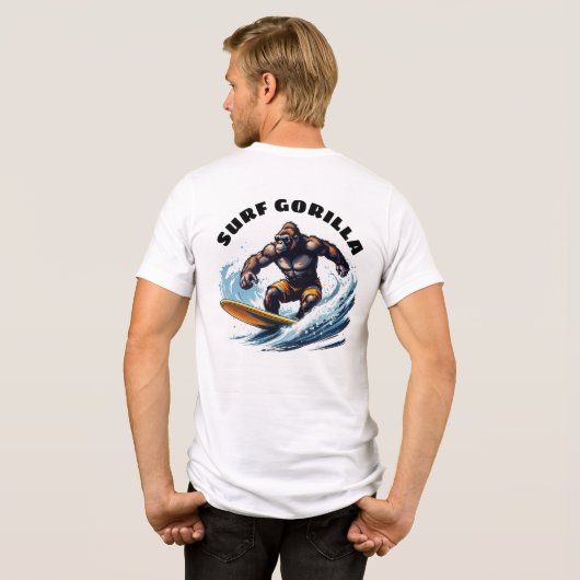 T-shirt En Tri-matière Surf Gorilla (Verso intégral)