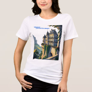 T-shirt En Tri-matière Surplomb de la vallée – Le Château sur la Colline
