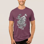 T-shirt En Tri-matière Surreal Writhing Weird Abstract Art Graphic (Recto)