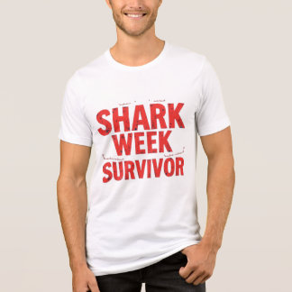 T-shirt En Tri-matière Survivant de la Semaine du requin
