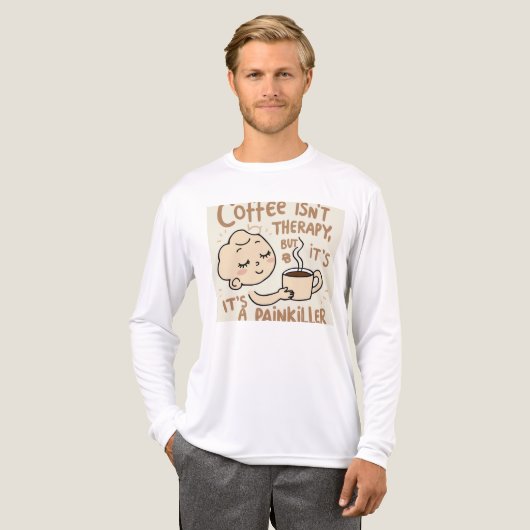 T-shirt En Tri-matière Sweatshirt masculin classique - Confortable (Recto complet)