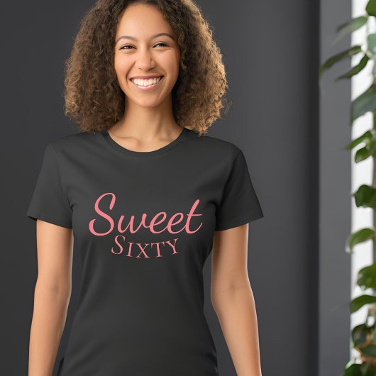 T-shirt En Tri-matière Sweet Sixty Funny 60e anniversaire