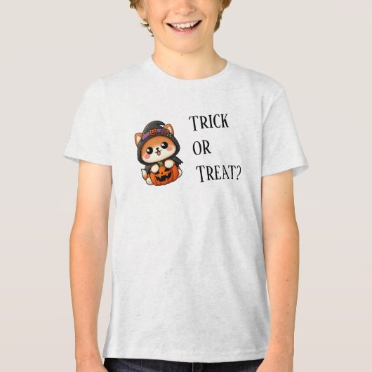 T-shirt En Tri-matière Sweet Trick or Treat (Recto)