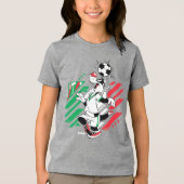 T-shirt En Tri-matière SYLVESTER™ Team Italy Soccer Graphic (Recto)