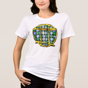T-shirt En Tri-matière Symbole des Gémeaux couleur pierre précieuse