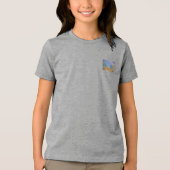 T-SHIRT EN TRI-MATIÈRE T CHEZ LE GARÇON (Recto)