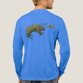 T-shirt En Tri-matière T-Rex Dinosaur Boop Tyrannosaurus Hommes (Verso)