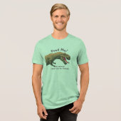 T-shirt En Tri-matière T-Rex Dinosaur Me nourrir Hommes (Recto plein)