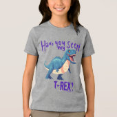T-shirt En Tri-matière T-Rex perdu - Dino Adventure Tee (Recto)
