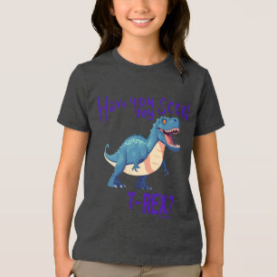 T-shirt En Tri-matière T-Rex perdu - Dino Adventure Tee