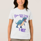 T-shirt En Tri-matière T-Rex perdu - Dino Adventure Tee (Recto)